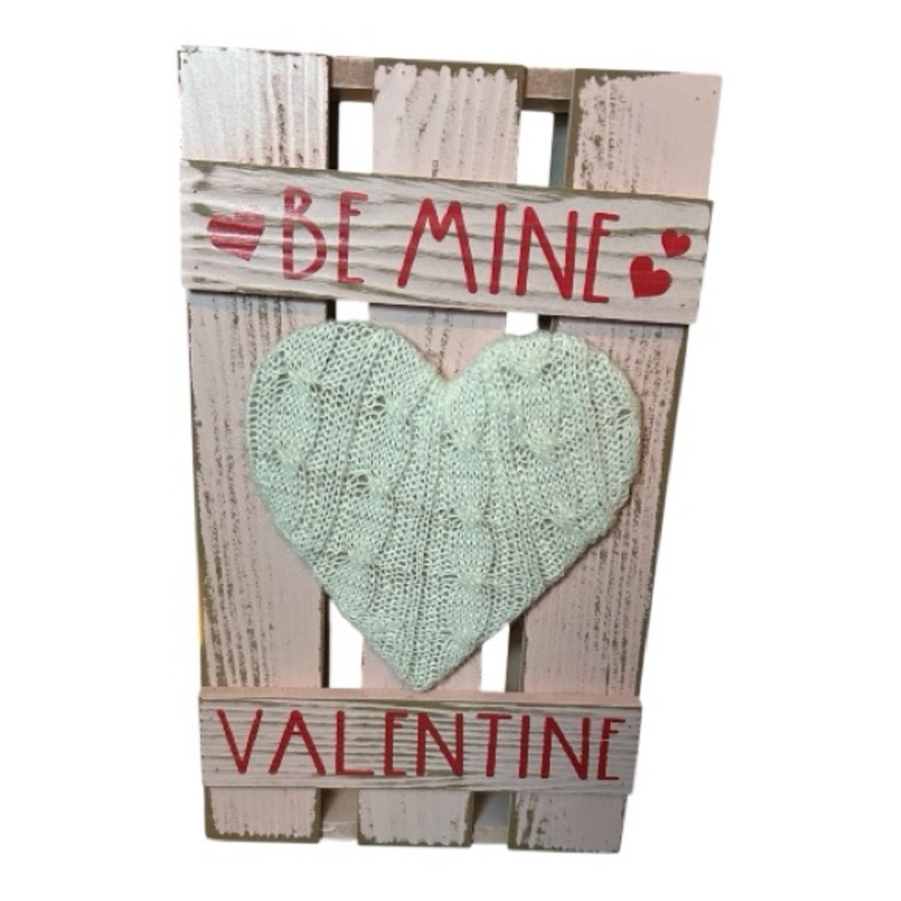 Be Mine Valentine Decor Wooden